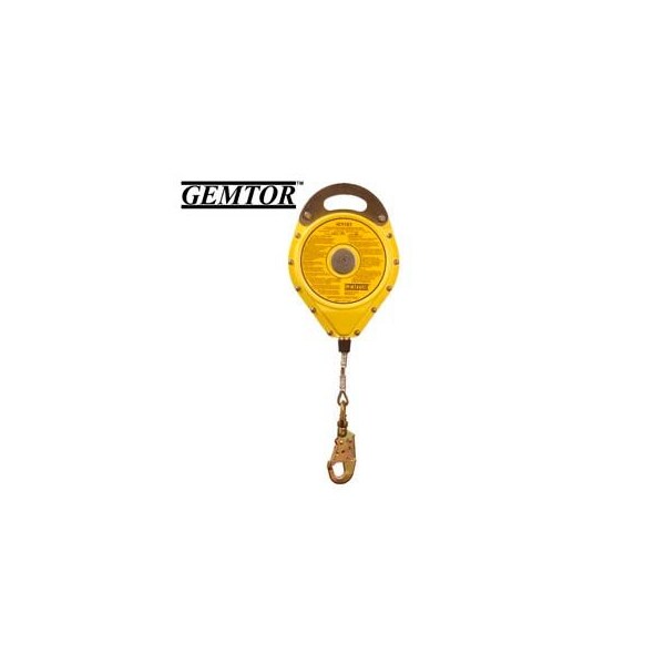 Gemtor SRL-30S, Self-Retracting Lifeline - 30' Stainless Steel Cable